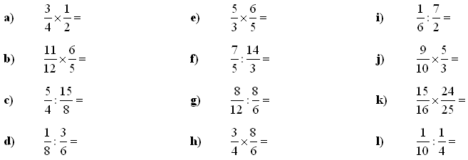 Fractions and decimals - Exercise 2